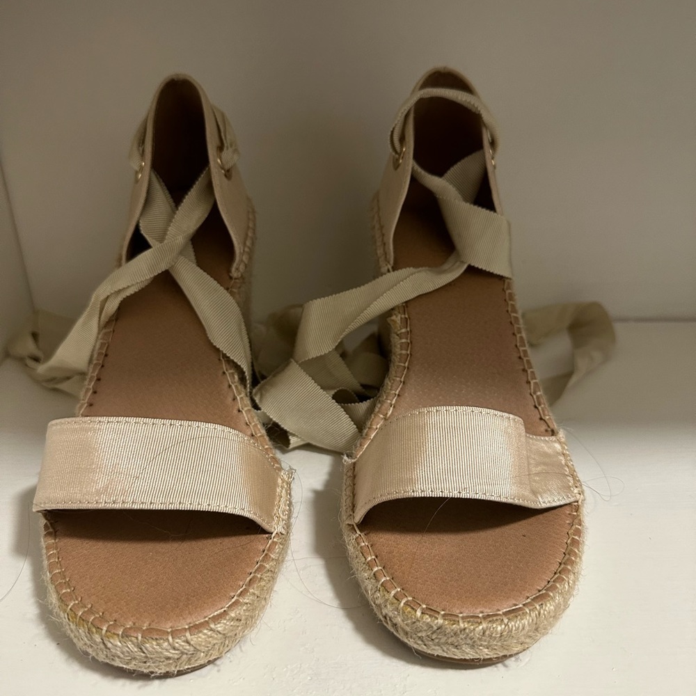 South Beach chunky wedge sandal